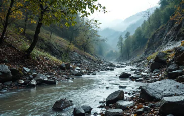 Frane e allagamenti causati dal maltempo in Italia