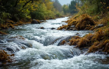 Fiumi in piena in Piemonte durante il maltempo