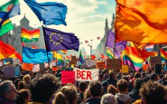 Manifestazione a Genova per la Resistenza e la Liberazione