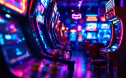 Immagine di una sala giochi deserta a Cesa