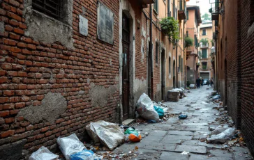 Imagen que representa el drama de una madre en Roma