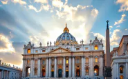 Papa Francesco in visita alla basilica di San Pietro