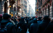 Operazione della polizia contro le rapine a Milano