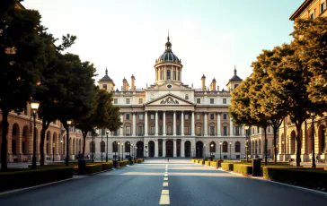 Il presidente della Repubblica italiana in un evento ufficiale