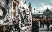 Manifestazione studentesca a Torino contro il governo