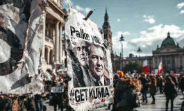 Manifestazione studentesca a Torino contro il governo