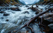 Operazioni di ricerca nel torrente Agno per due dispersi