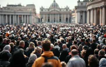 Imagen de la seguridad durante el Jubileo en Roma