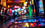 Immagine di una sala giochi dopo la sparatoria a Cesa