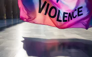 Immagine simbolica della lotta contro la violenza di genere