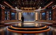 Stefano De Martino durante la conduzione di Stasera Tutto è Possibile