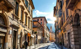 Immagine del terremoto a Spoleto con epicentro 3.6