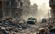 Immagine della devastazione a Sumy a causa della guerra