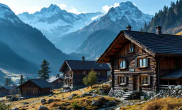 Immagine della casa a Belluno coinvolta nella tragedia