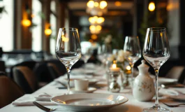 Uomo che fugge da un ristorante gestito da ragazzi disabili