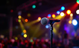 Valeria Marini durante il talent show con concorrenti
