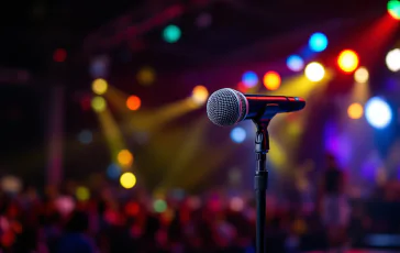 Valeria Marini durante il talent show con concorrenti