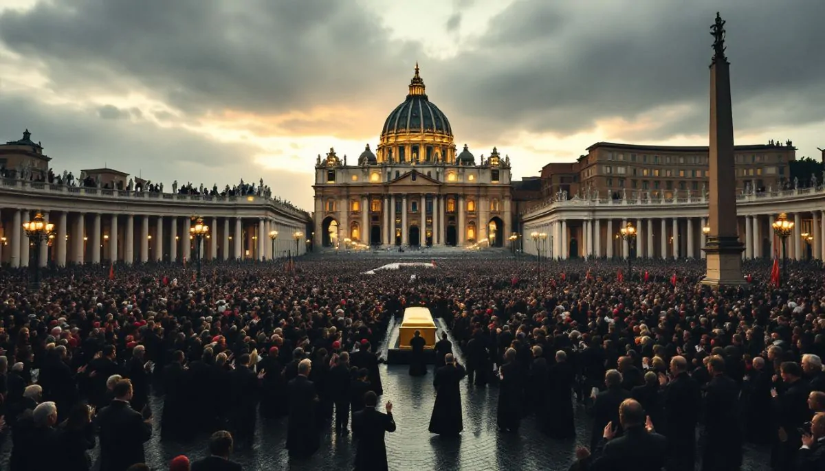 Beerdigung des Papstes
