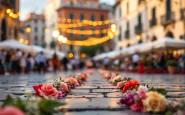 Bersaglieri in parata durante il raduno a Marsala