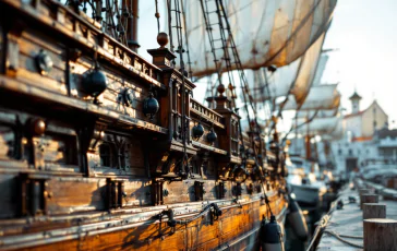 L'Amerigo Vespucci in visita a Palermo nel 1500