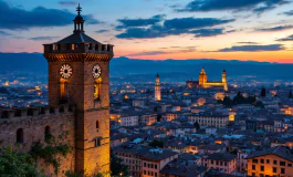 Immagine che rappresenta il lutto della comunità di Bergamo
