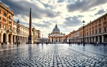 Bonifiche in corso a Piazza San Pietro per Regina Caeli