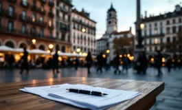 Grafico che mostra il calo dell'affluenza al voto nelle amministrative