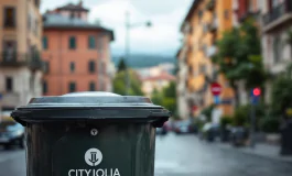 Immagine di cassonetti scomparsi nei Parioli di Roma