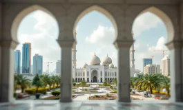 Immagine del nuovo centro islamico a Paderno Dugnano