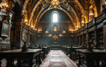 Immagine del conclave per l'elezione papale