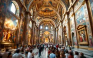 Momento storico del conclave per l'elezione papale