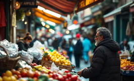 Turisti israeliani in un ristorante di Napoli in crisi