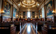 Senato italiano in discussione sul decreto sicurezza