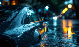 Rescatan a una mujer en apuros de un coche sumergido en Trabia