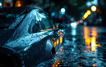 Donna in pericolo salvata da un'auto sommersa a Trabia