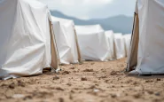 Immagine di migranti in arrivo a Lampedusa