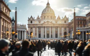 Fumata bianca segna l'elezione del nuovo Papa