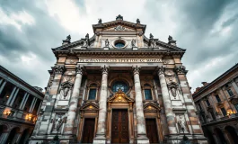 Fumata nera durante il Conclave della Chiesa cattolica