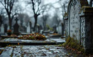 Funerali privati di Guerrino Casamonica in un contesto di clan
