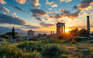Attivisti giovani in azione per la crisi climatica a Paestum