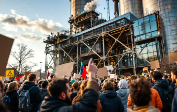 Manifestazione di giovani al Mirafiori per diritti e dignità