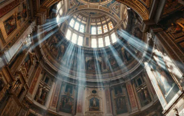 Il nuovo Papa durante una celebrazione in Vaticano