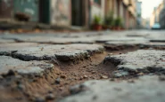 Impronte digitali su una superficie per analisi forense