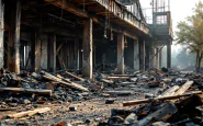 Indagini su incendio doloso a Prato con vigili del fuoco