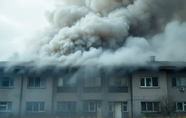 Incendio in una casa di riposo a Caltagirone con una vittima