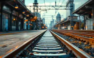 Immagine di un incidente ferroviario nel Milanese