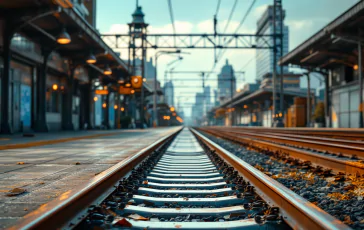 Immagine di un incidente ferroviario nel Milanese