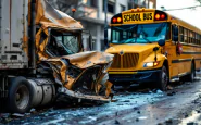 Incidente mortale sulla Pedemontana con camion e scuolabus coinvolti