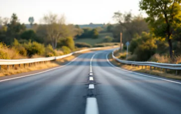 Un'auto ribaltata dopo un incidente mortale a Brindisi