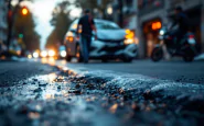 Incidente mortale sulla via Ardeatina con auto coinvolta